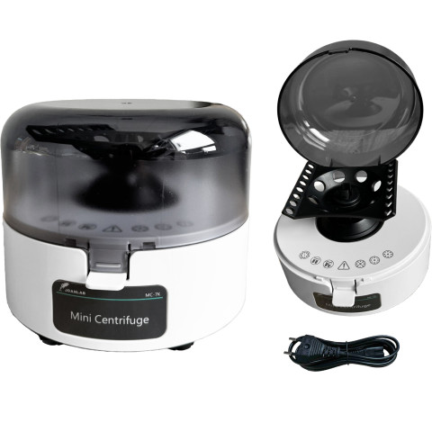 Лабораторная мини центрифуга JoanLab MC-7K 7000 об/мин для ПЦР и микропробирок (24 пробирки) Лабораторная мини центрифуга JoanLab MC-7K 7000 об/мин для ПЦР и микропробирок (24 пробирки)