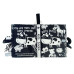 Розвиваюча книга шуршалка Black white farm