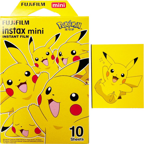 Фотоплівка Fujifilm Instax Mini Film Paper Pikachu Pokemon 10 шт + фотоальбом Фотоплівка Fujifilm Instax Mini Film Paper Pikachu Pokemon 10 шт + фотоальбом