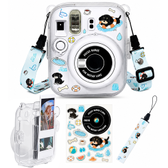 Чохол Fujifilm Instax Mini 13 прозорий, Собачка
