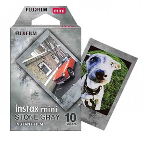 Фотопленка Fujifilm Instax Mini Film Stone gray 10 шт Фотопленка Fujifilm Instax Mini Film Stone gray 10 шт