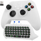 Беспроводная клавиатура для геймпада Xbox Series X/S/One/One S White Беспроводная клавиатура для геймпада Xbox Series X/S/One/One S White