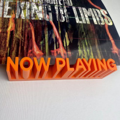Полиця для зберігання вінілових платівок Now Playing Orange Полиця для зберігання вінілових платівок Now Playing Orange