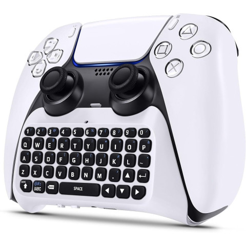 Бездротова Bluetooth клавіатура для геймпада DualSense консолі Sony PlayStation 5 (PS5/PS5 Digital Edition) Бездротова Bluetooth клавіатура для геймпада DualSense консолі Sony PlayStation 5 (PS5/PS5 Digital Edition)