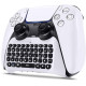 Бездротова Bluetooth клавіатура для геймпада DualSense консолі Sony PlayStation 5 (PS5/PS5 Digital Edition)