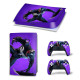 Вінілова наклейка для Sony PlayStation PS5 Venom Violet 360