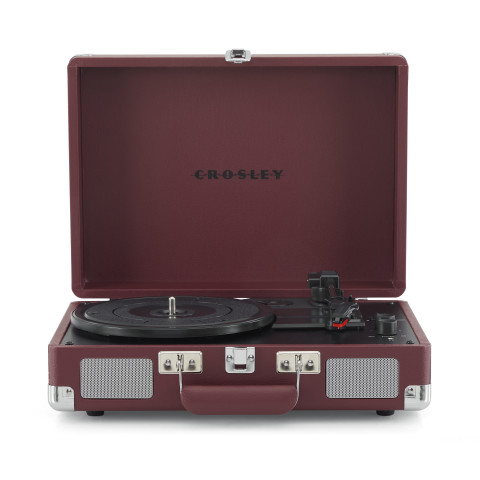 Вініловий програвач Crosley Cruiser Deluxe Plus Burgundy Purple