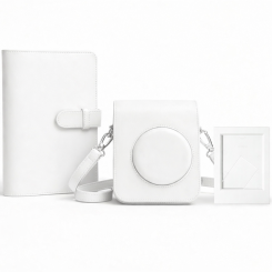 Чохол + фотоальбом 108 + фоторамка Fujifilm instax mini 12 White