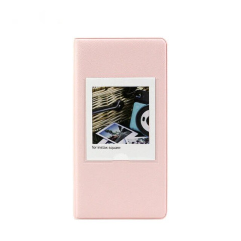 Фотоальбом для FujiFilm Instax SQ, Instax MINI, Polaroid, Canon, Kodak, Pink 80 Фотоальбом для FujiFilm Instax SQ, Instax MINI, Polaroid, Canon, Kodak, Pink 80