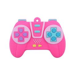 Силиконовая игрушка для прорезывания зубов Геймпад Pink