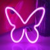 Нічник світлодіодний ENUOLI Butterfly Pink