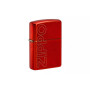 Зажигалка Zippo Logo Design Red Metallic 61010-000002 Зажигалка Zippo Logo Design Red Metallic 61010-000002