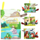 Развивающая книга шуршалка Forest Animals Развивающая книга шуршалка Forest Animals