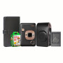 Набор камера моментальной печати Fujifilm Instax Mini LiPlay Black + чехол + фотоальбом + фотопленка + фоторамка Набор камера моментальной печати Fujifilm Instax Mini LiPlay Black + чехол + фотоальбом + фотопленка + фоторамка