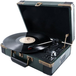 Граммофон GPO Retro Ambassador Green/Black Граммофон GPO Retro Ambassador Green/Black