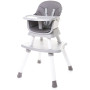 Стільчик для годування 4Baby Master Grey Стільчик для годування 4Baby Master Grey
