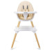 Стільчик для годування Caretero Tuva Beige