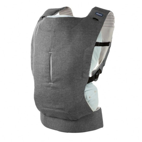 Сумка-кенгуру Chicco Myamaki Complete New Grey Stripes