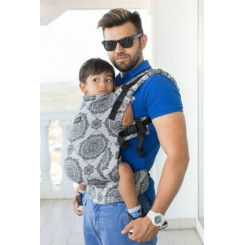 Сумка-кенгуру Isara Toddler Kaleidoscopix Silver Grey