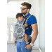 Сумка-кенгуру Isara Toddler Kaleidoscopix Silver Grey