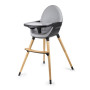 Стільчик для годування Kinderkraft Fini 2in1 Black