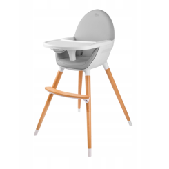 Стульчик для кормления Kinderkraft Fini 2in1 Grey Стульчик для кормления Kinderkraft Fini 2in1 Grey