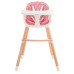 Стільчик для годування Kinderkraft Sienna Pink