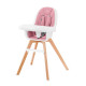 Стільчик для годування Kinderkraft Tixi 2in1 Pink