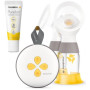 Молокоотсос электрический двойной Medela Swing Maxi RD + крем для сосков Purelan Lanolin