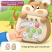 Электронная приставка консоль Quick Push Game приставка игры Pop It антистресс тик ток игрушка 999 уровней Chipmunk Brown