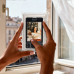 Чехол для Fujifilm Instax Mini LiPlay+ с ремешком, Прозрачный Чехол для Fujifilm Instax Mini LiPlay+ с ремешком, Прозрачный