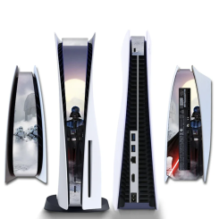Виниловая наклейка для Sony PlayStation PS5 Star Wars Moon Виниловая наклейка для Sony PlayStation PS5 Star Wars Moon