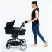 Folding-Black-w/Adaptors / Larktale Coast Carrycot Folding-Black-w/Adaptors / Larktale Coast Carrycot