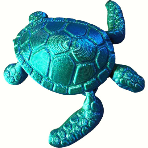 Игрушка антистресс 3D-печатная подвижная Черепаха - декоративная фигурка из PLA, 8 см Зеленая Игрушка антистресс 3D-печатная подвижная Черепаха - декоративная фигурка из PLA, 8 см Зеленая