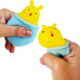 Игрушка сжиматель антистресс зайчик в корзине 10 см Blue/Yellow Игрушка сжиматель антистресс зайчик в корзине 10 см Blue/Yellow