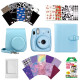 Камера моментального друку Fujifilm Instax Mini 11 Blue + Чохол + Фотоальбом 128 + Фотоплівка 20 шт + Фоторамка + Наклейки 30 шт