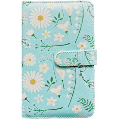 Фотоальбом для Fujifilm Instax Mini 12/11/90/99/7+/9/EVO/Link/Liplay на 108 фотографій Blue Flowers