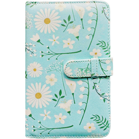 Фотоальбом для Fujifilm Instax Mini 12/11/90/99/7+/9/EVO/Link/Liplay на 108 фотографий Blue Flowers Фотоальбом для Fujifilm Instax Mini 12/11/90/99/7+/9/EVO/Link/Liplay на 108 фотографий Blue Flowers