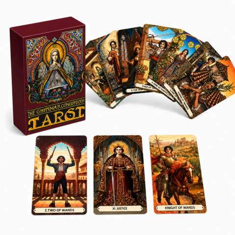  Таро «Mediterranean Arcana» художественная колода в средиземноморском стиле 78 шт