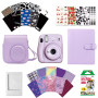 Камера моментального друку Fujifilm Instax Mini 11 Violet + Чохол + Фотоальбом 128 + Фотоплівка 20 шт + Фоторамка + Наклейки 30 шт