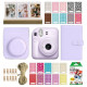 Набор камера моментальной печати Fujifilm Instax Mini 12 Purple + чехол + фотопленка 20 шт + фотоальбом 108 + наклейки 20 шт + фоторамка 3в1