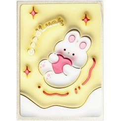 Фотоальбом для Fujifilm Instax Mini 12/11/90/99/7+/9/EVO/Link/Liplay на 200 фото Rabbit and heart