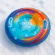 Надувний тюбінг SNOW TUBE з ручками, зимова снігова ватрушка для катання, складана дошка для сноутюбінгу, 85 см