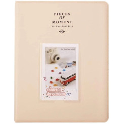 Фотоальбом для Fujifilm Instax Mini, Liplay, Polaroid 300, Z2300, SHARE SP-1, SP-2, link, Beige 64 Фотоальбом для Fujifilm Instax Mini, Liplay, Polaroid 300, Z2300, SHARE SP-1, SP-2, link, Beige 64