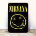 Металический постер Nirvana 30х20 см Металический постер Nirvana 30х20 см