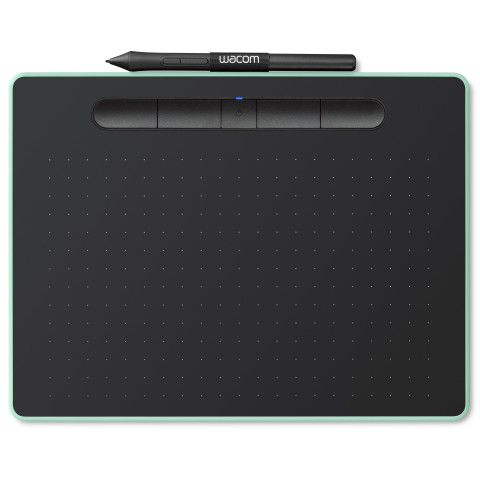 Графічний планшет Wacom Intuos M Bluetooth Pistachio (CTL6100WLEN)
