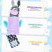 Набір 4 предмети шкарпетки та браслети брязкальця Giraffe Purple Набір 4 предмети шкарпетки та браслети брязкальця Giraffe Purple