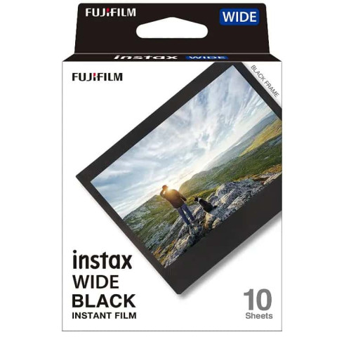 Фотопленка Fujifilm Instax Wide Black 10 шт Фотопленка Fujifilm Instax Wide Black 10 шт