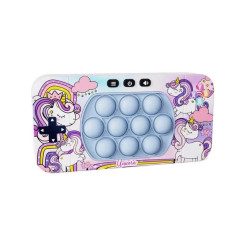 Электронная приставка консоль Quick Push Game приставка игры Pop It антистресс тик ток игрушка Unicorn 200 уровней Электронная приставка консоль Quick Push Game приставка игры Pop It антистресс тик ток игрушка Unicorn 200 уровней
