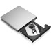 Зовнішній дисковід CD-DVD/CD-RW USB 2.0 Срібний Зовнішній дисковід CD-DVD/CD-RW USB 2.0 Срібний